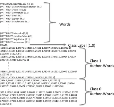 Fig. 5. Example of CWC input