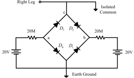 Figure 2.3: Grounding circuit to reduce common-mode voltage
