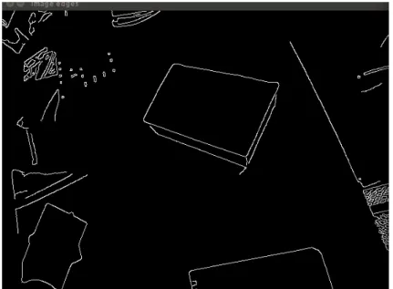 Fig 5.20 and Fig 5.21 show results from Canny edge detection method.