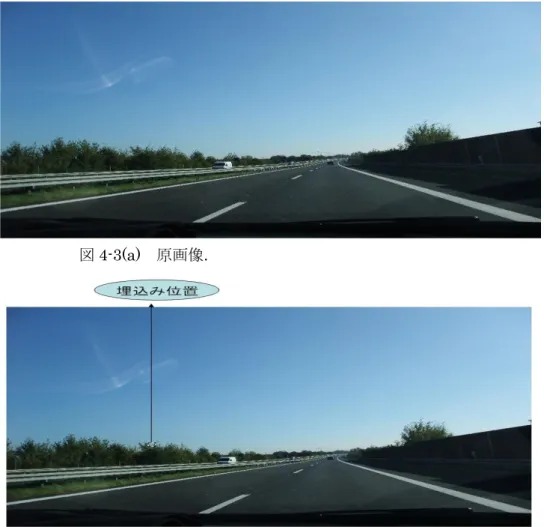 図 4-3(a)  原画像. 