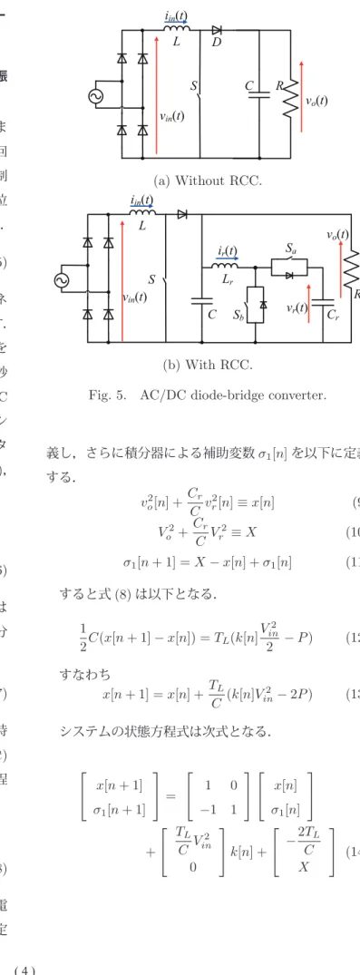 Fig. 5. AC/DC diode-bridge converter.