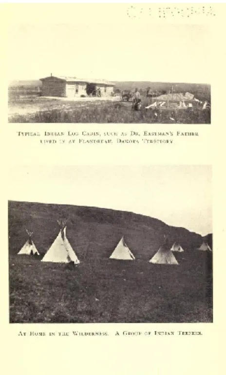 Figure 6. Eastman teaching archery to girls at Camp Oahe 