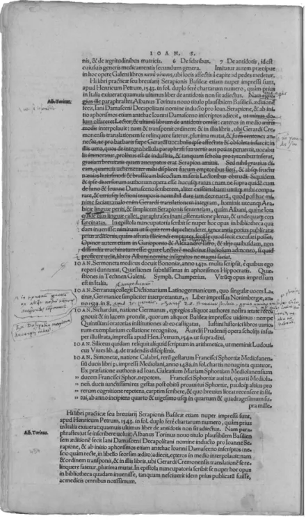 Fig. 4: Fol. 454v of Copy A of Bibliotheca Universalis. Zurich Central Library (DrM 3).