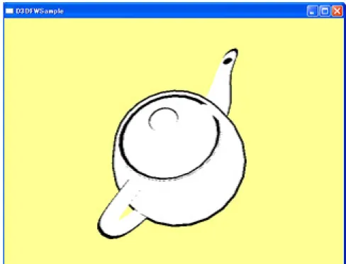 図 4.3: 輪郭線を描画