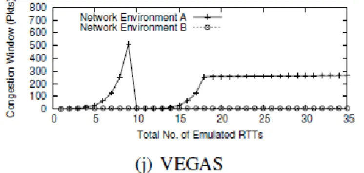 図 4.9  Flight based (packet) view of TCP (出展：参考文献[22]) 
