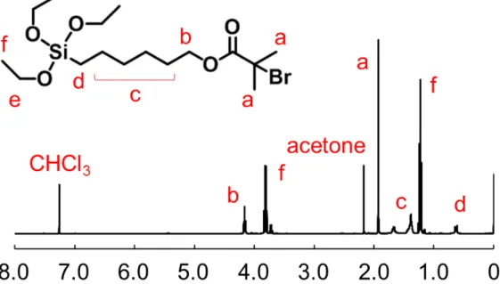 Figure 2-2. XPS spectra of BHE immobilized Si substrate.