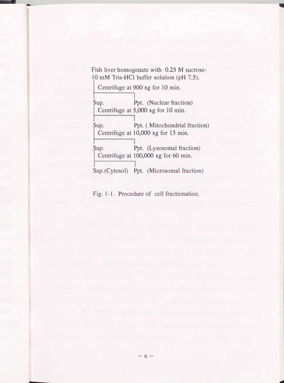 Fig.  1-1.  Procedure  of  cell  fractionatioll. 