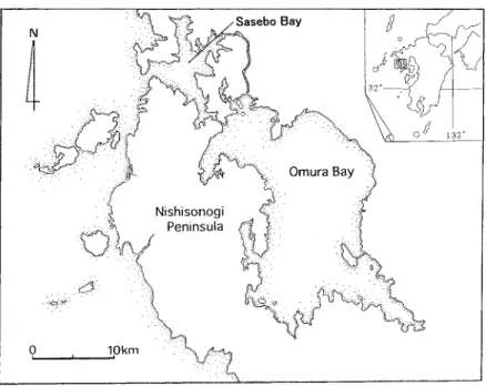 Fig. 1. Map showing the area investigate.