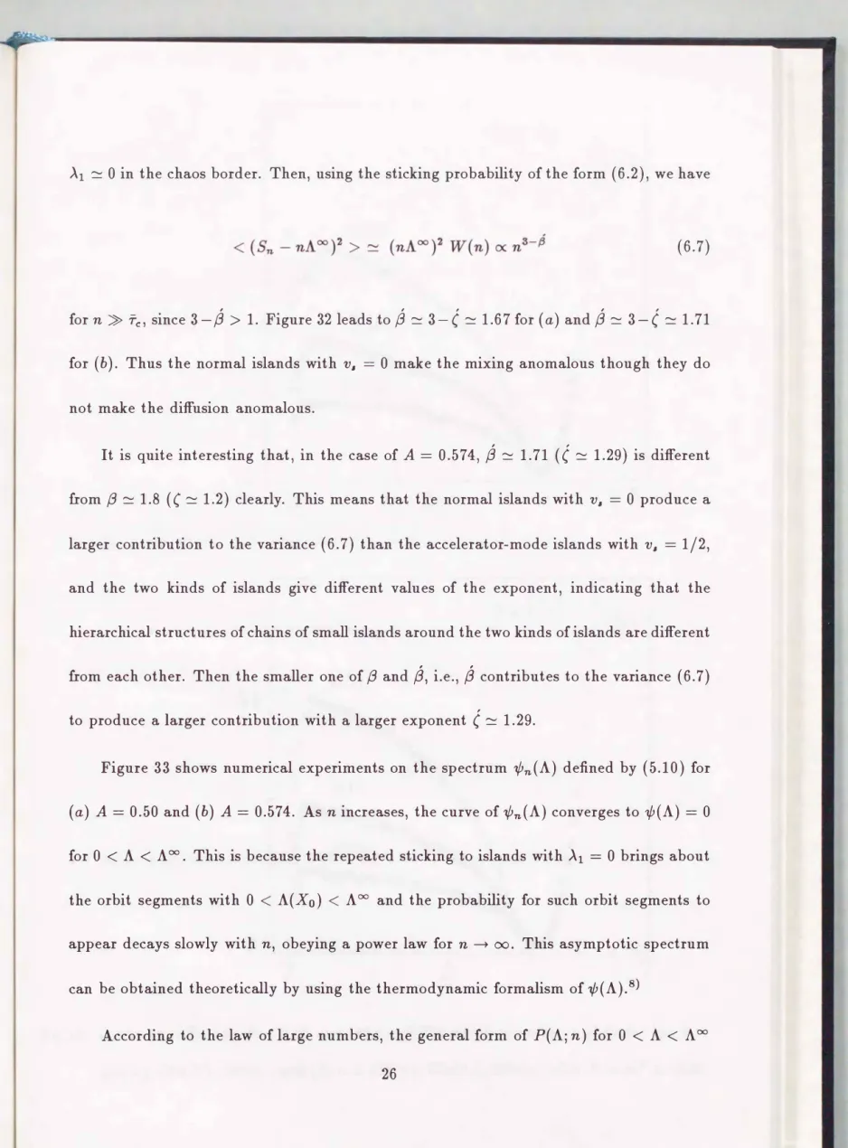 Figure 33  shows  numerical  experiments  on  the  spectrum  1/Jn(A)  defined  by  (5.10)  for 
