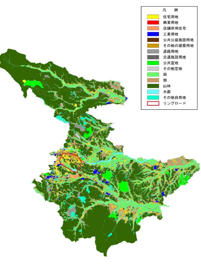 図 5-3  土地利用現況図 