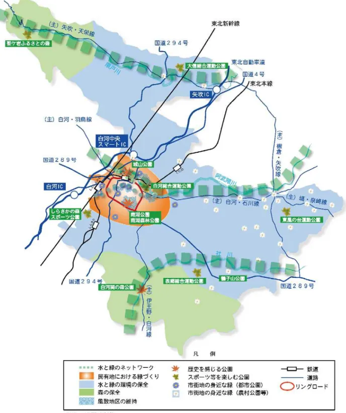 図 5-6  水と緑の方 図 