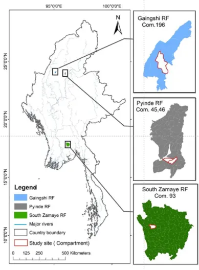 Figure 3.1. Location of study area 