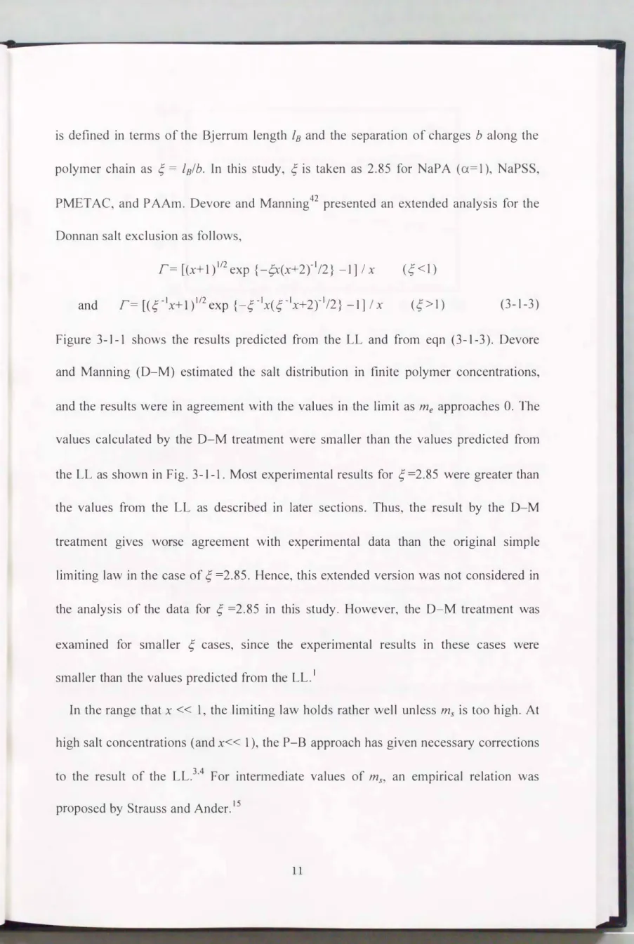 Figure  3-1- 1  shows  the  results  predicted  from  the  LL  and  from  eqn  (3-1-3)