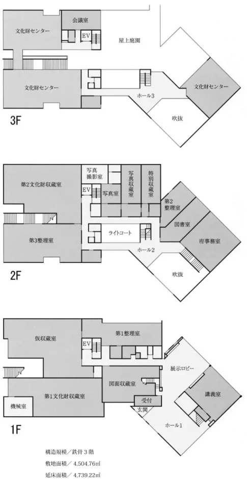 図 102　文化財調査事務所平面図