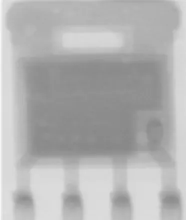 Figure 7. X-Ray Images Showing LFPAK and SO8FL Packages after Solder Reflow using Optimized Solder Stencil Pattern