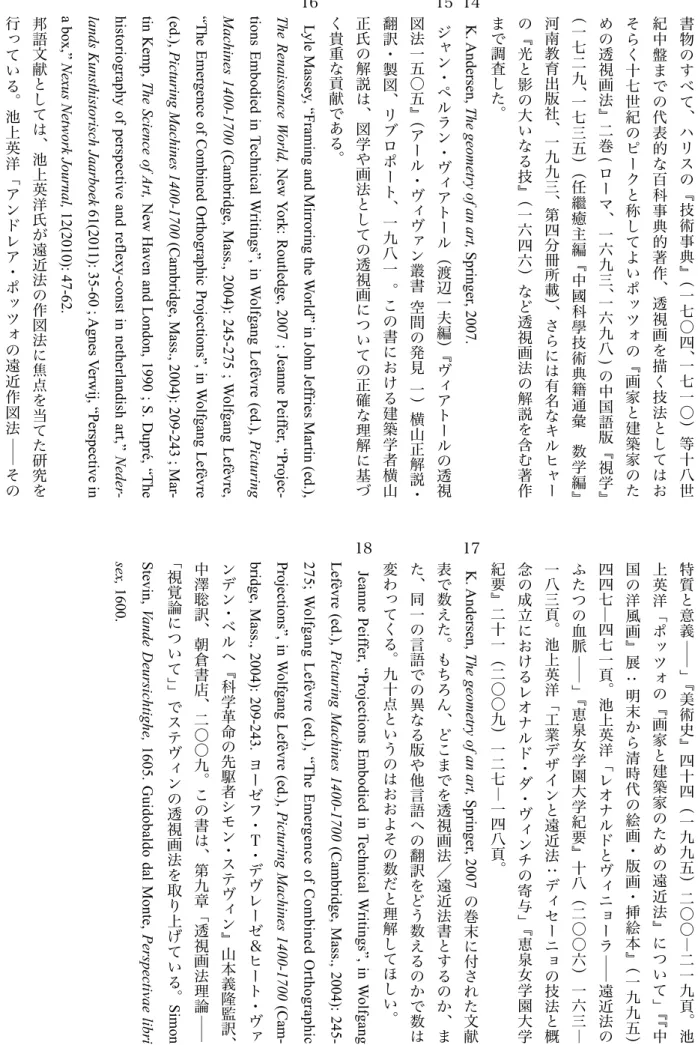 図 法 一 五 〇 五 』 （ ア ー ル・ ヴ ィ ヴ ァ ン 叢 書 15 　 ジ ャ ン・ ペ ル ラ ン・ ヴ ィ ア ト ー ル（ 渡 辺 一 夫 編 ）『 ヴ ィ ア ト ー ル の 透 視
