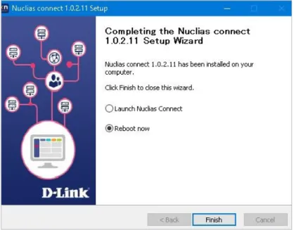 図 1-12  Nuclias Connect - セットアップウィザードの完了
