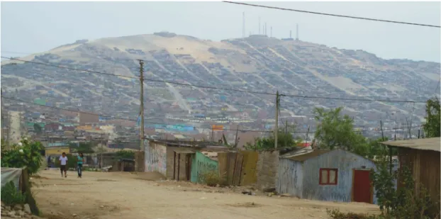 Figure 1.7 Squatter Settlement of “Nuevo Pachacutec” in Lima, Peru. Source: C.Sakay, 20014