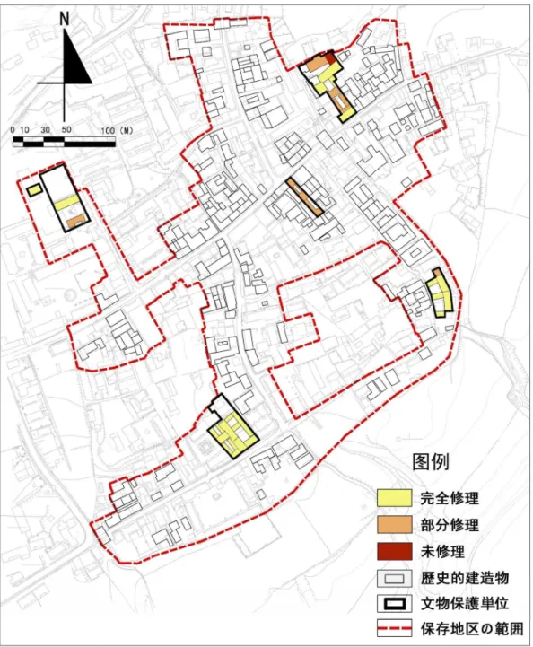 図 5-5  文物保護単位建造物の修理の状況