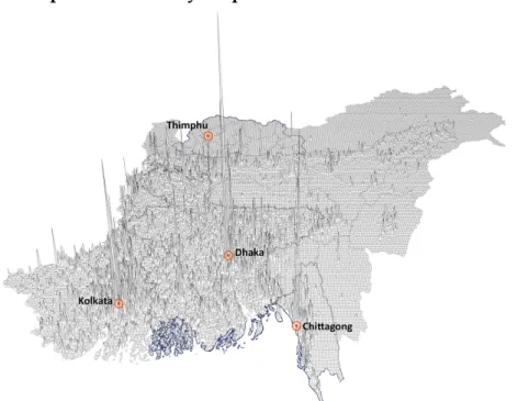 Figure 1. Population Density Map 