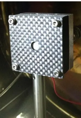 Fig. 2-11 Photo of the retarding potential analyzer. 