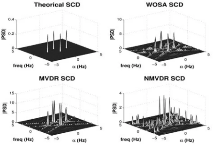 Fig. 1 Theoretical and estimated SCD.