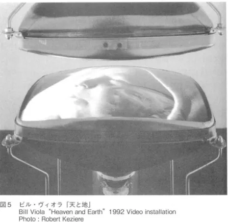 図 5 ビル ・ ヴィオラ「天と地 j
