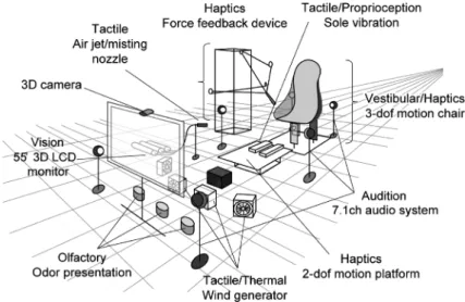 Figure 2. Overview of multisensory theater.