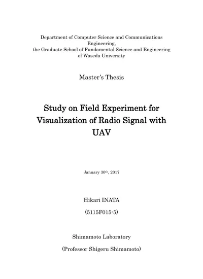 field experiment thesis