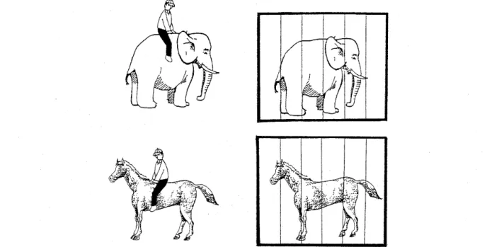 Figure 　 l ． 　 The 　 target 　 examprers 　 used 　 in 　 Experiment ユ and 　 Experiment 　 2 ．