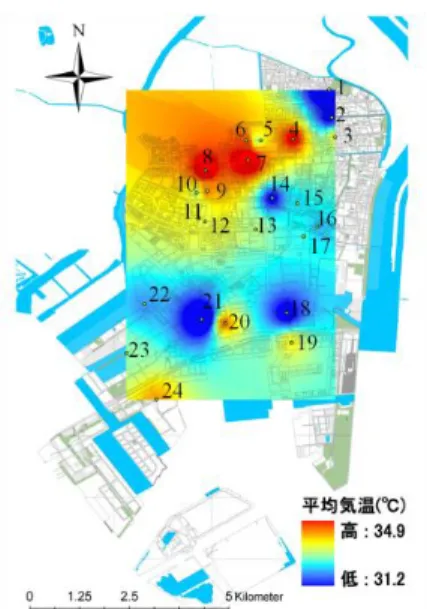 Fig 3.1.Building Heat Release Distribution Map 