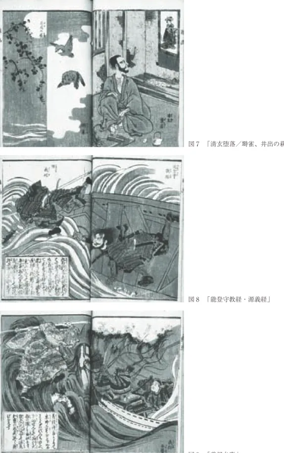 図 8  「能登守教経・源義経」