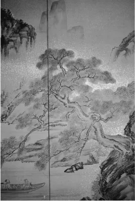 図 8  右隻（部分） 図 6  右隻（部分）