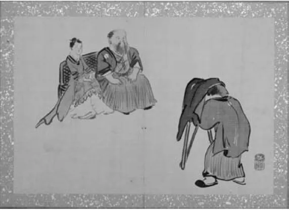 図 9 　下帖第十三図「記念写真」