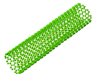 Fig. 1.2 Single-walled carbon nanotube. 