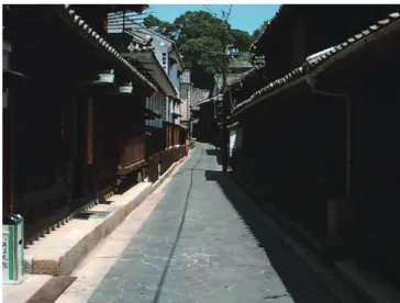 図 4-4　福山市鞆町の予備実験景観画像