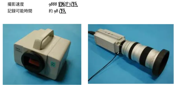 Fig. 3.7 Radiation thermometer.  Fig. 3.8 High speed video camera. 
