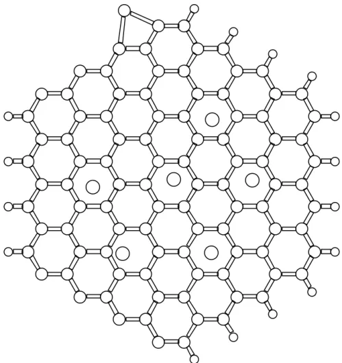図 3.18:C 96 Li 7 H 16 (meta) の最適化構造 18 18 C96Li7H16-vol2.ps