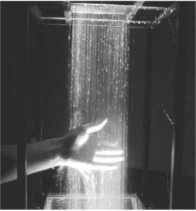 図 1-5   水滴ディスプレイ 図 1-6    Strino Plant Instrument