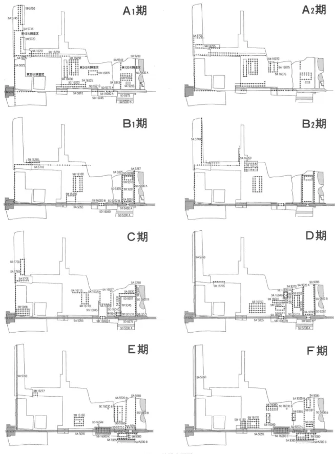 図 15  遺構変遷図