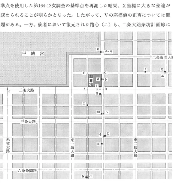 図 38  関連条坊図