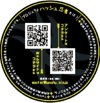 図 3.17: ハッシュ忍者コースター ( 裏 ) - バージョン 1.10