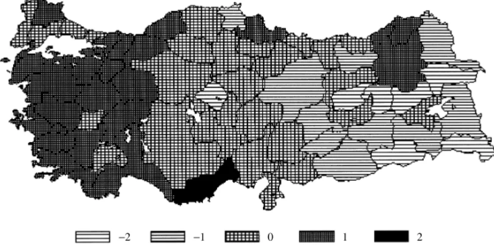 Fig. 6-2a. Center-Periphery, Pre-1980