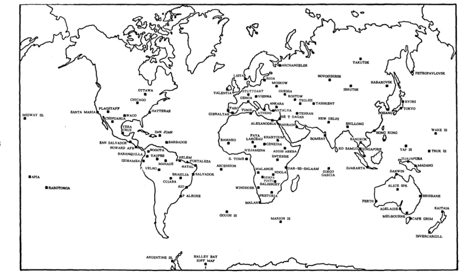 Fig.  1  IAEAjWMO  precipitation  network IO ). 