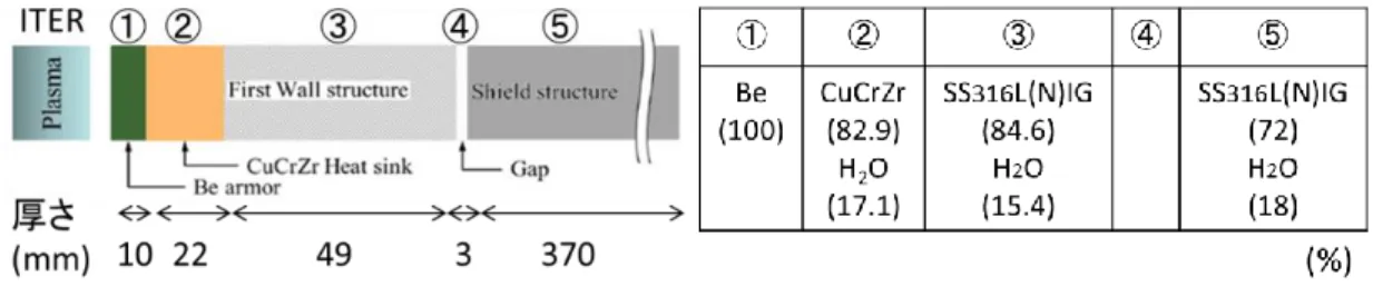 Fig. 3-6 WCSB ブランケット構造モデル 