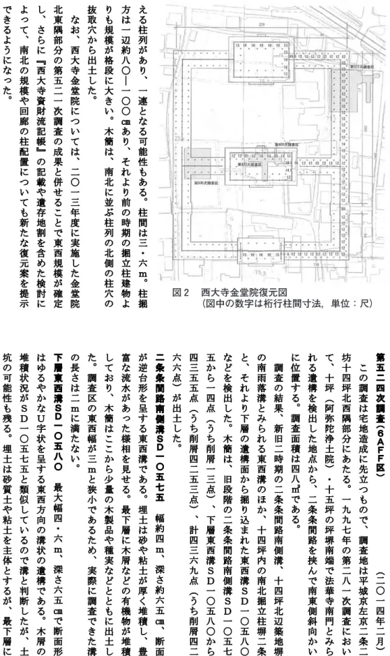 図 2 　西大寺金堂院復元図