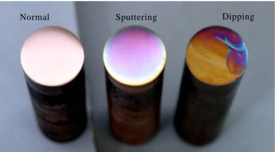 Fig. 2.4 Photo of the heating surface (D=17mm) 