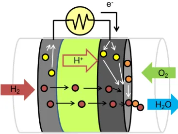 Fig. 1-1 Total conductivities of several well-known  oxide-ion conductors and proton conductors  as  a  function  of  inverse  temperature 23)-25) 