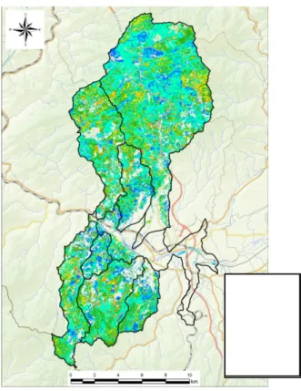 Fig 4-26  解析範囲全域の材積区分図 
