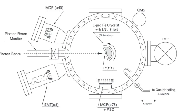 Figure 3. Schematic view of the main chamber.